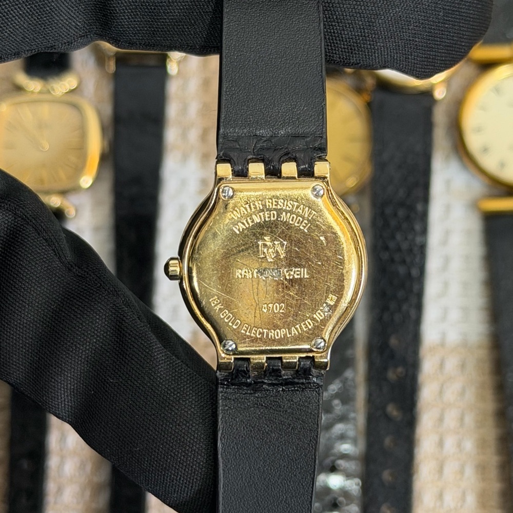 Vintage 1990s Raymond Weil Fidelio Women’s Watch - Crystal Set Halo Dial - Picture 9 of 9